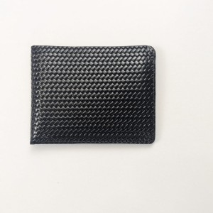 Genuine Leather Money Bag for Men black