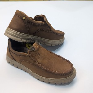 Men’s Brown Casual Leather Shoes – Everyday Style